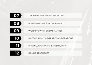 E-Book: Master the Art of Perfect Bridal Spray Tans