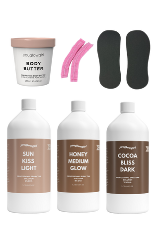 Spraytanning Product Starter-Kit