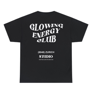 Glowing Energy Club T-Shirt |  Black & Unisex